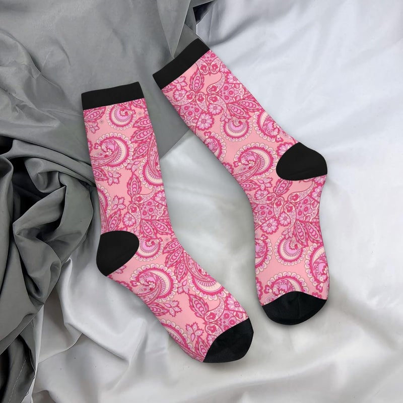 Poream Novelty Funny Crew Socks, Cool Breathable Dress Socks Gift For Men Women - Image 2